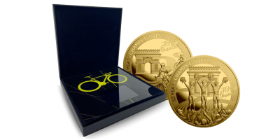 Officielt Tour de France 2025 møntsæt
